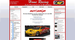 Desktop Screenshot of homeracing-shop.de